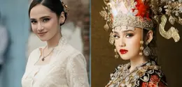 Syifa Hadju Tampil dengan Adat Jawa dan Gorontalo saat Prewedding. [@syifahadju]