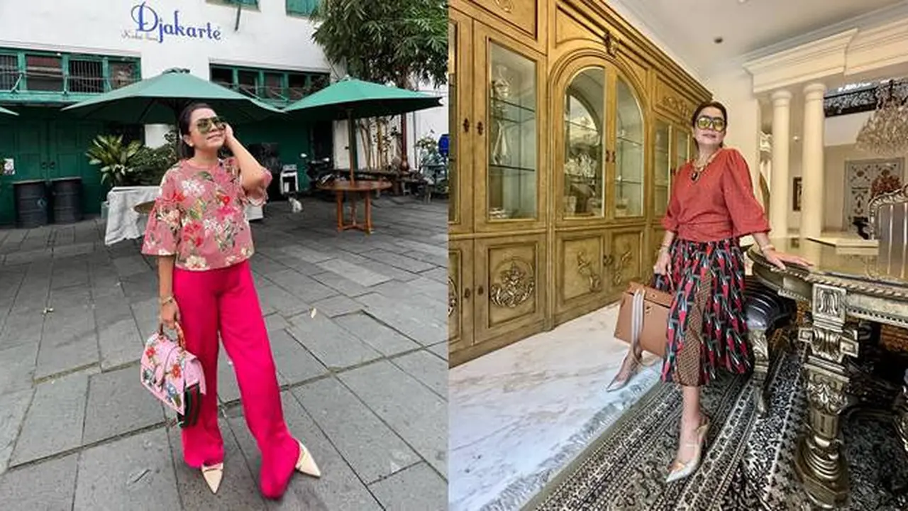 7 Potret Gaya Mayangsari Tampil Stylish dengan Tas Mewahnya, Nuansanya Senada