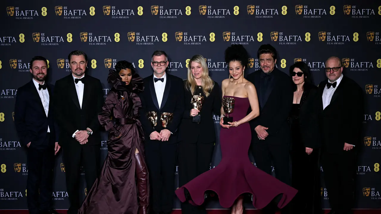 One Battle After Another menang Film Terbaik di BAFTA 2026. (JUSTIN TALLIS / AFP)