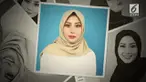 Awkarin berhijab di media sosial, tak seperti biasanya yang selalu seksi.