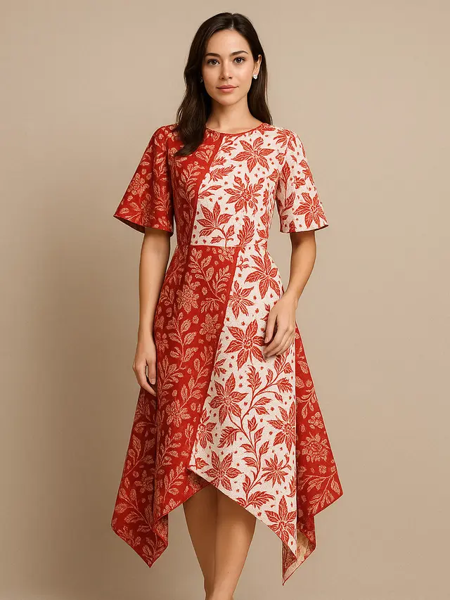 Ide Dress Batik Tema HUT RI 17 Agustus
