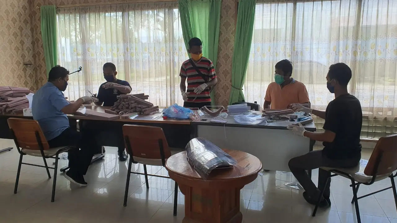 Hadapi Covid-19, BBPLK Medan Produksi Face Shield untuk Tenaga Medis