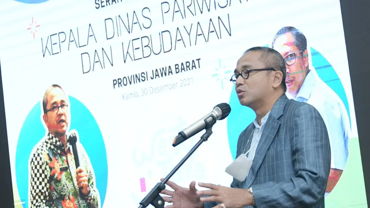 Kepala Dinas Pariwisata dan Kebudayaan Provinsi Jawa Barat Benny Bachtiar