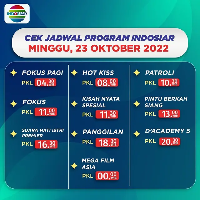 Pengumuman Indosiar atas Hoaks Poster Konser Cinta Leslar