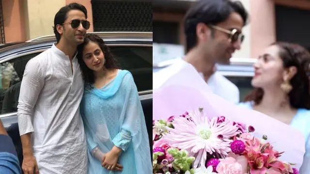 Momen Pernikahan Shaheer Sheikh dan Ruchika Kapoor