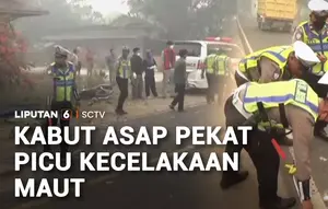 Kabut Asap Batasi Jarak Pandang, Alami Kecelakaan Dua Orang Tewas