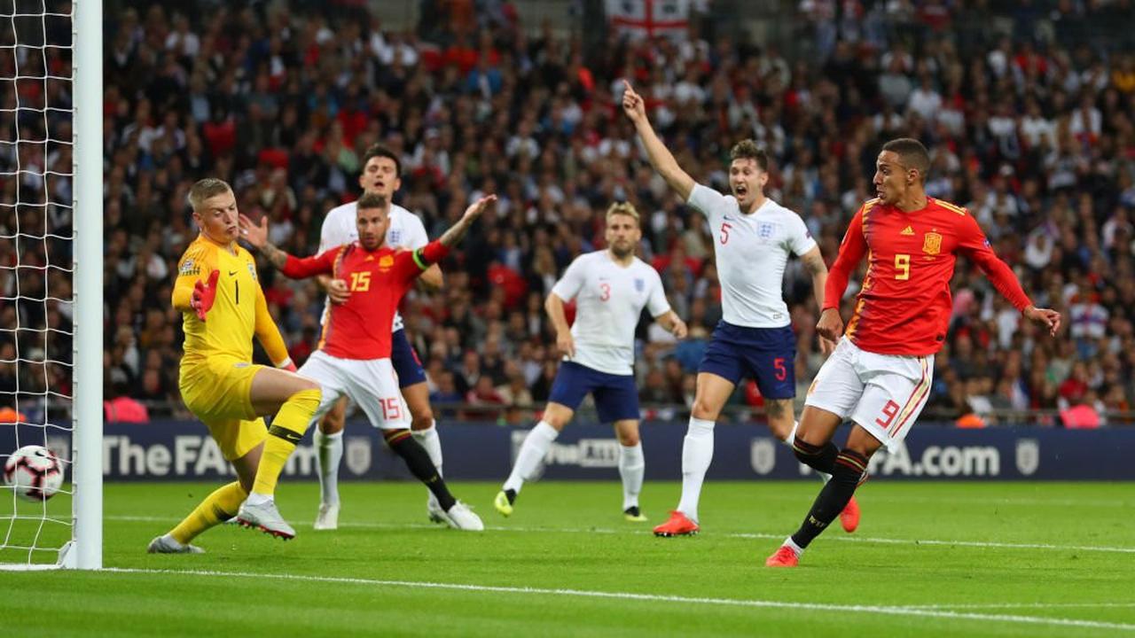 Inggris Takluk dari Spanyol di Wembley