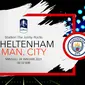 Cheltenham Town vs Manchester City (Liputan6.com/Abdillah)