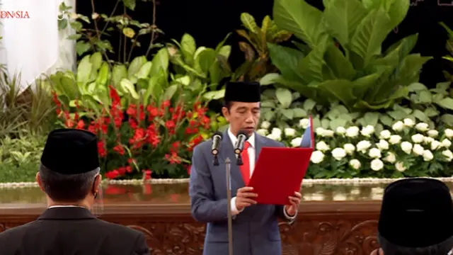 Resmi, Ini 6 Momen Pelantikan Menteri dan Wamen Baru Kabinet Indonesia Maju