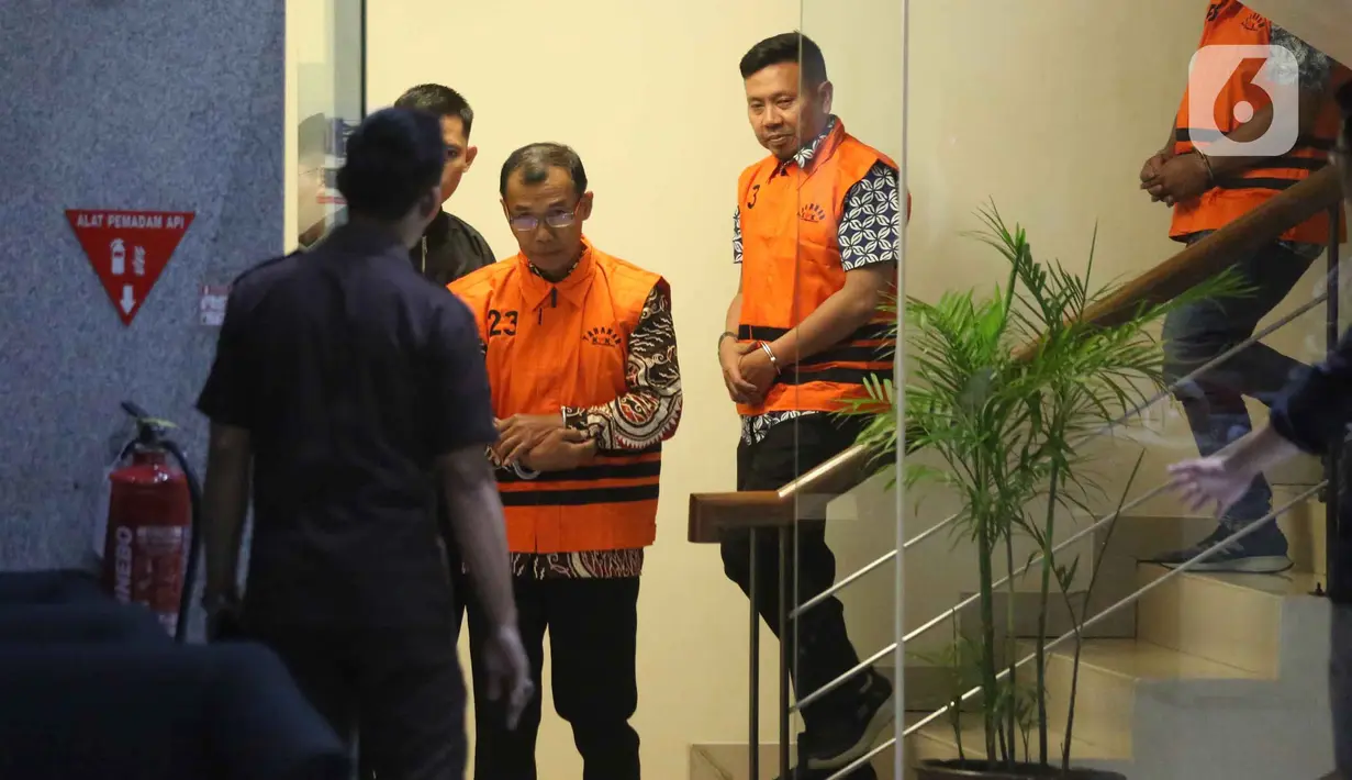 Dalam kasus ini, KPK telah menetapkan 21 tersangka pengurusan dana hibah untuk kelompok masyarakat dari APBD Provinsi Jatim tahun 2019-2022. (Liputan6.com/Helmi Fithriansyah)