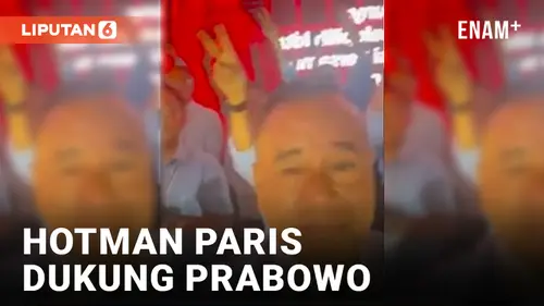 VIDEO: Hotman Paris Hadir di Lokasi Debat Capres 2024 Konsisten Dukung Prabowo-Gibran