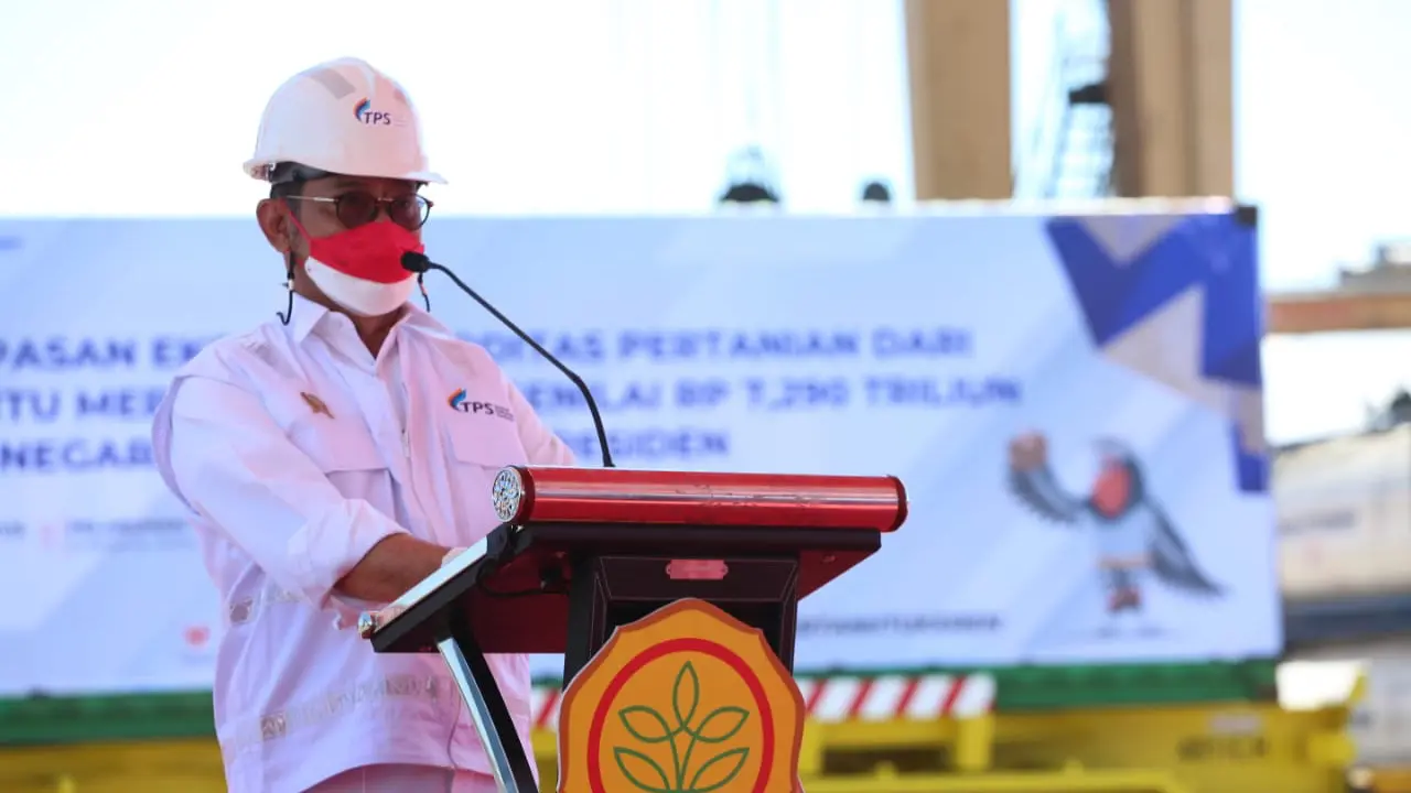 Presiden Jokowi Puji Sektor Pertanian pada Merdeka Ekspor