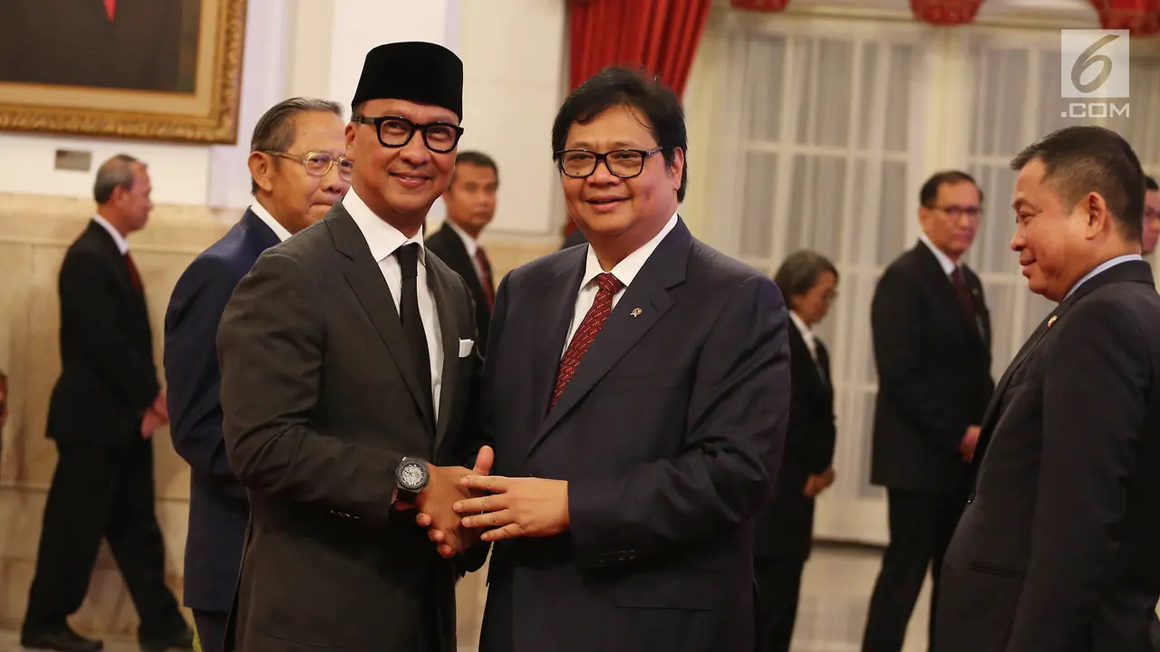 Gantikan Idrus Marham, Jokowi Lantik Agus Gumiwang sebagai Menteri Sosial