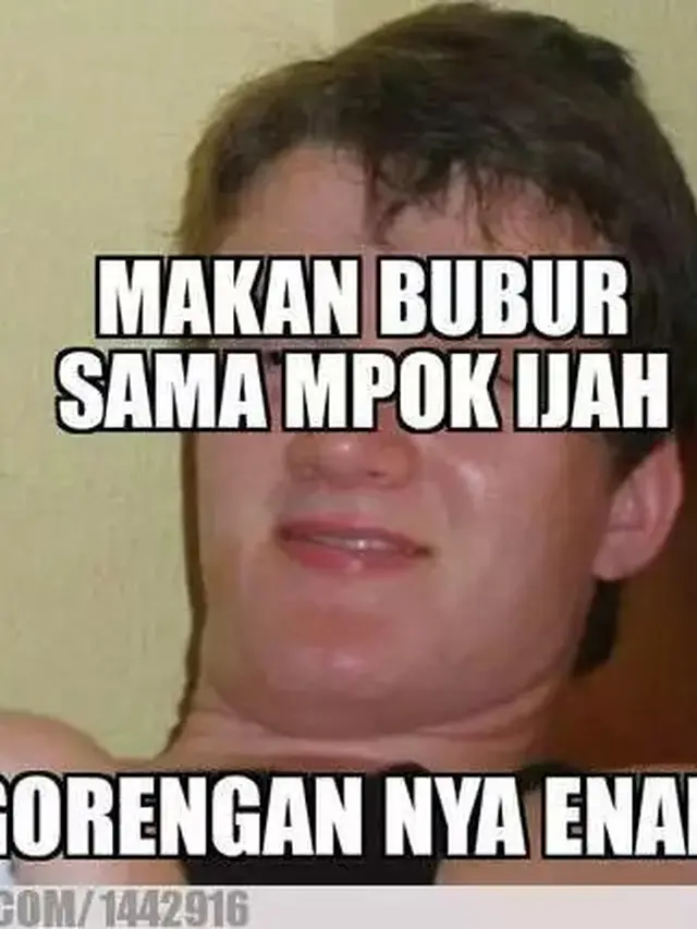 6 Meme Pantun Tidak Nyambung Bikin Dahi Berkerut