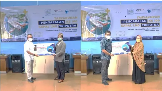 Santunan untuk Anak Yatim di Panti Asuhan Terminal LNG Benoa, Bali