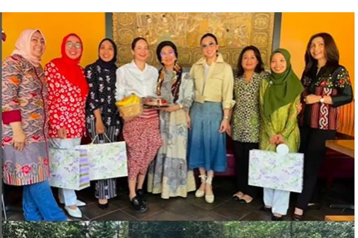6 Potret Enzy Storia Sebagai Istri Diplomat, Gabung Dharma Wanita KBRI Washington