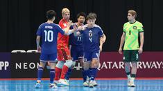 Timnas Futsal Jepang sukses mengalahkan Australia dalam laga perdana Grup C Piala Asia Futsal 2026, di Indonesia Arena, Senayan, Jakarta, Rabu (28/1/2026). (Bola.com/M Iqbal Ichsan)