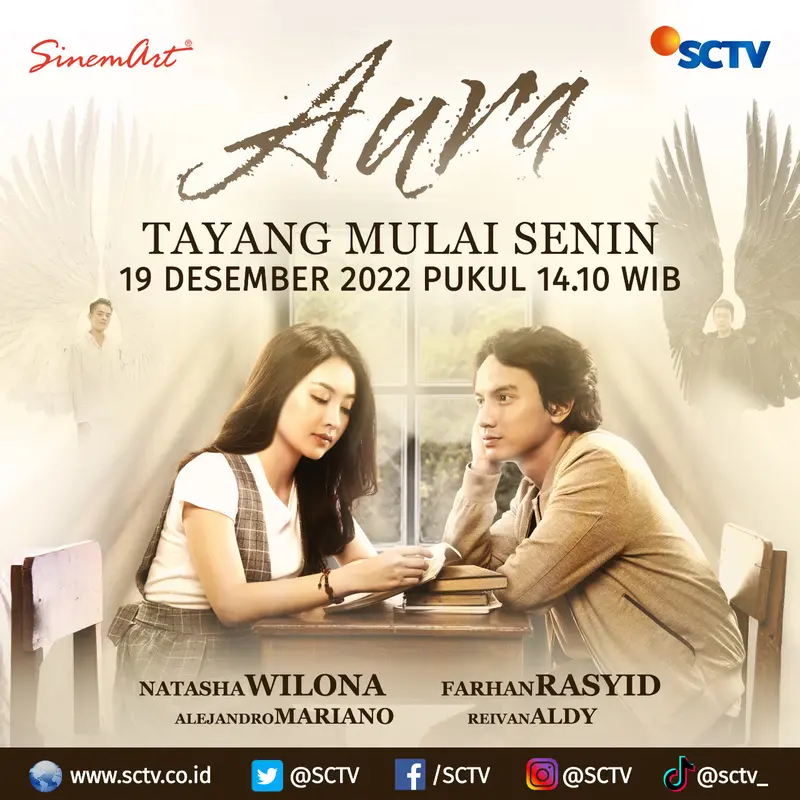 Sinetron Aura tayang mulai Senin, 19 Desember 2022 di SCTV (Foto: dok. SCTV)