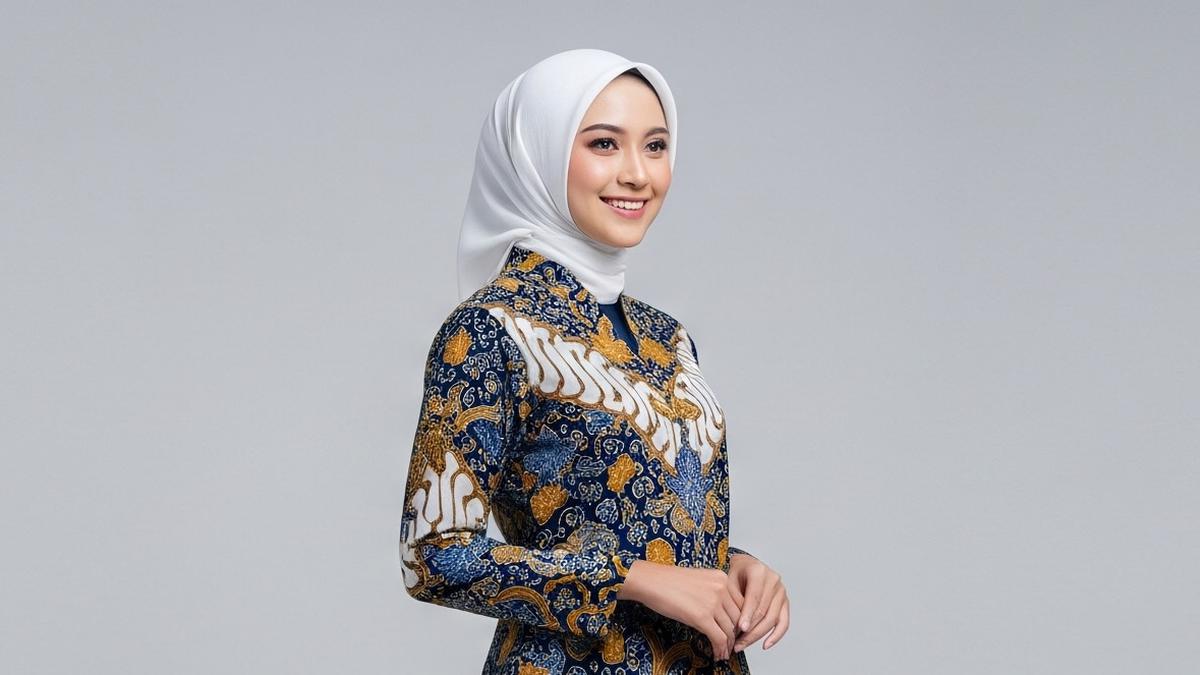10 Model Atasan Batik Wanita Elegan Dipadu Dengan Rok Polos Tren 2025, Yuk Coba Style Ini Pasti Cantik