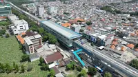 Pembangunan LRT Jakarta Fase 1B Capai 51,19%