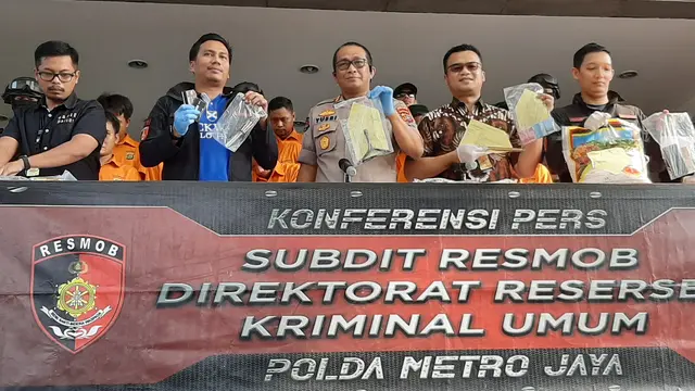 Aksi komplotan yang bobol ATM di Jakarta dan Depok digagalkan polisi. (LIputan6.com/Ady Anugrahadi)