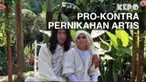 Pernikahan yang semestinya menjadi momen bahagia beberapa pasangan selebritas ini harus dihiasi komentar miring masyarakat.