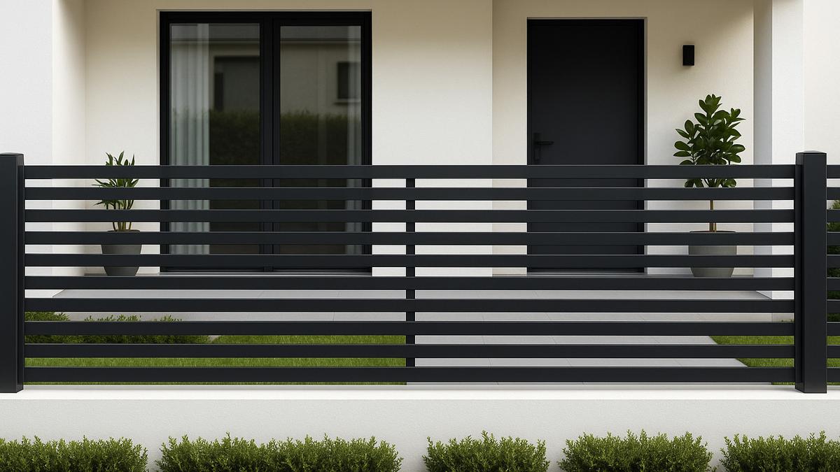 10 Desain Pagar yang Cocok untuk Rumah Minimalis dengan Teras Sempit, Privasi Aman Terjaga