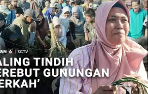Saling Tindih Berebut Gunungan 'Berkah'