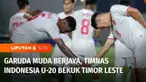 Dalam laga lanjutan kualifikasi Piala Asia U-20 Grup F, Indonesia menumbang Timor Leste 3-1. Hasil ini membuat squad Garuda Muda kukuh di puncak klasemen dengan 6 poin.