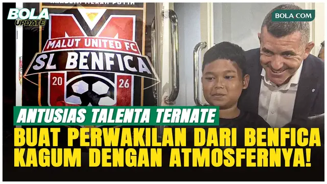 Wakil Benfica Kaget, Antusias Sepak Bola Anak Ternate Bikin Kagum