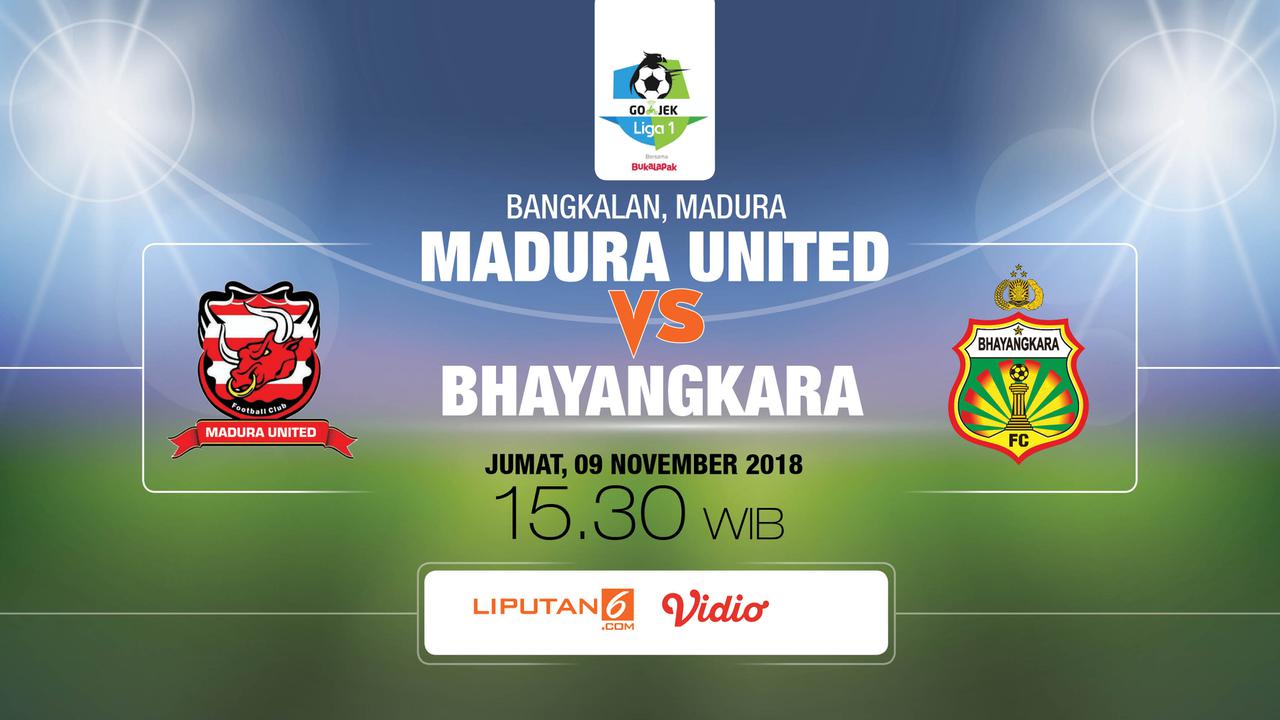 Prediksi Madura United fc vs Bhayangkara FC