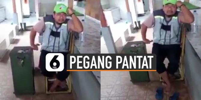 VIDEO: Viral Penjaga Toilet Pegang Pantat Ibu-Ibu