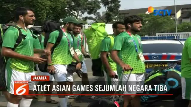 Puluhan Peserta Asian Games Mulai Berdatangan ke Wisma Atlet Kemayoran