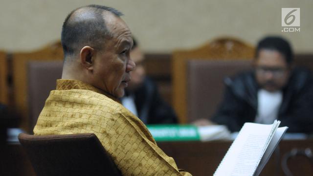 Hakim Tolak Eksepsi Mantan Kepala Bppn Syafruddin Temenggung