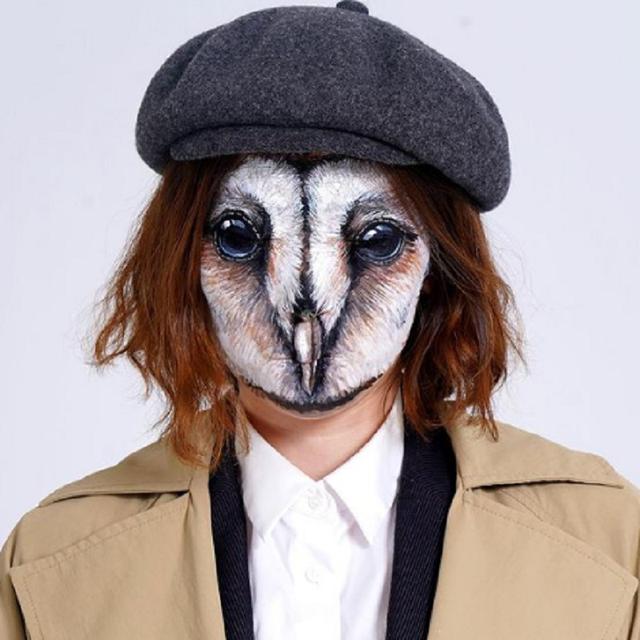 Jadikan Wajah dan Tubuh Sebagai Kanvas, 7 Karya Seniman Ini Bak Sungguhan