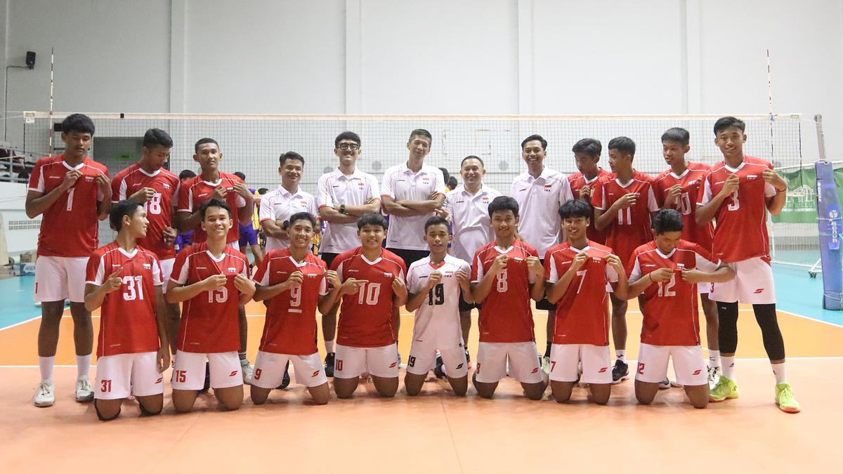 Timnas Voli Indonesia U-16 Coret 4 Pemain Jelang Kejuaraan Voli Asia U-16