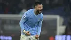 Penyerang Lazio Taty Castellanos merayakan gol yang dicetaknya ke gawang Frosinone dalam pekan ke-18 Serie A di Stadio Olimpico, Sabtu (30/12/2023) dini hari WIB. (Fabrizio Corradetti/LaPresse via AP)