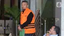 Tersangka kasus dugaan korupsi sengketa lahan, I Wayan Eka Mariarta, usai menjalani pemeriksaan lanjutan di Gedung Merah Putih Komisi Pemberantasan Korupsi (KPK), Jakarta, Selasa (5/5/2026). Mantan Ketua Pengadilan Negeri (PN) Depok, Jawa Barat, I Wayan Eka Mariarta kembali menjalani pemeriksaan lanjutan di Gedung Merah Putih Komisi Pemberantasan Korupsi (KPK), Jakarta. (Liputan6.com/Helmi Fithriansyah)