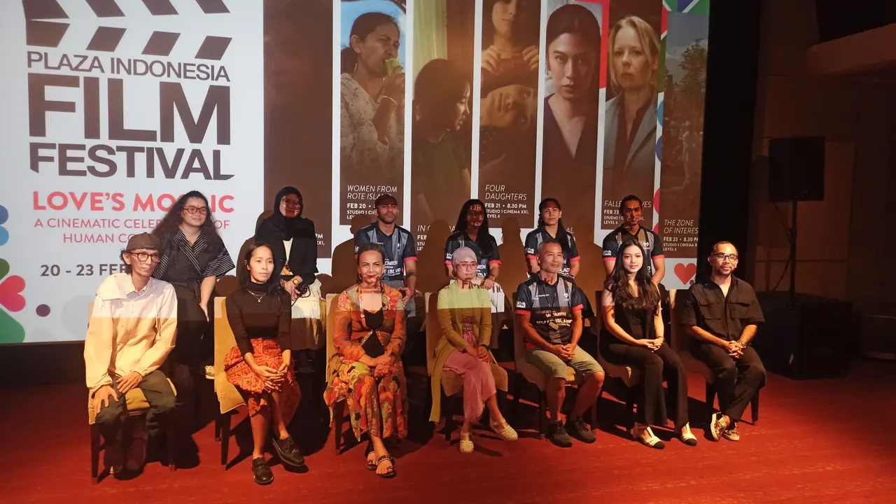 Konferensi pers Plaza Indonesia Film Festival, Selasa (20/2/2024). [Foto: Lanny Kusuma]