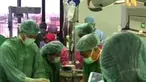 Sebanyak 100 orang dokter dilibatkan dalam operasi pemisahan bayi kembar siam itu.