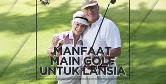 4 Manfaat Main Golf untuk Lansia