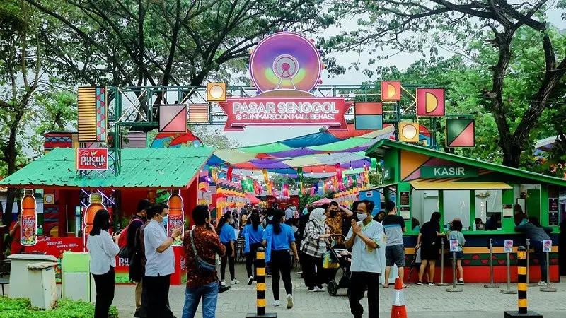 Pasar Senggol di Summarecon Mal Bekasi