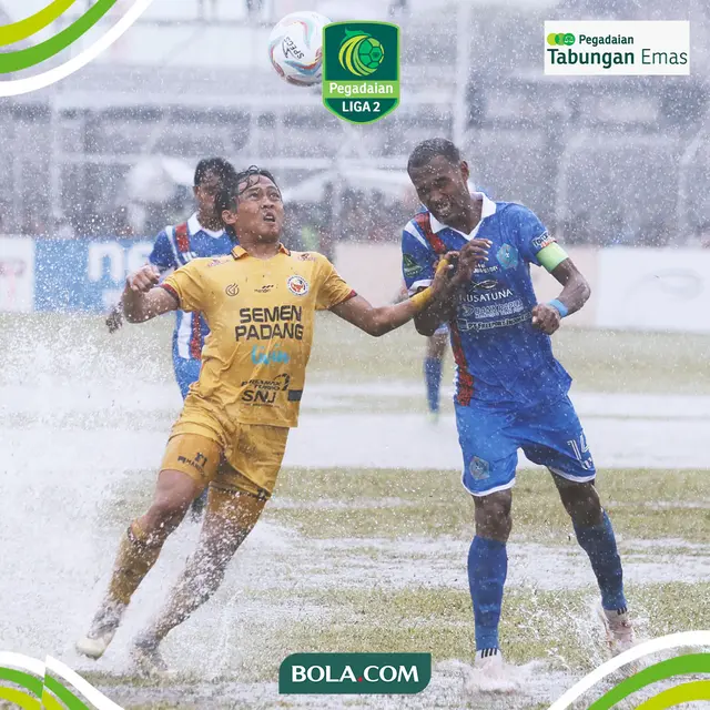 Final Pegadaian Liga 2 - Semen Padang Vs PSBS Biak_Foto Pertandingan