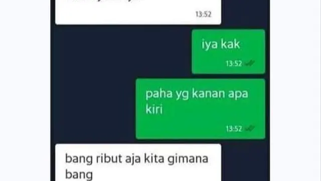 6 Chat Driver Ojek Online Enggak Fokus Ini Bikin Customer Bingung