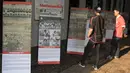Pameran foto meramaikan peringatan hari jadi Persija Jakarta di Lapangan Banteng, Jakarta, Jumat (28/11/2015). (Bola.com/Vitalis Yogi Trisna)