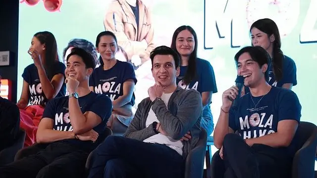 Junior Roberts ketika menghadiri konferensi pers web series Mozachiko di MD Place Jakarta, Jumat, 2 Juni 2023. (Foto: Dok. Instagram @manojpunjabimd)