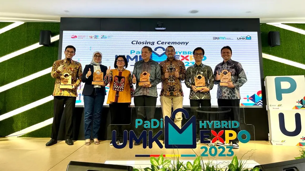 Ajang Pasar Digital (PaDi) UMKM Hybrid Expo 2023.