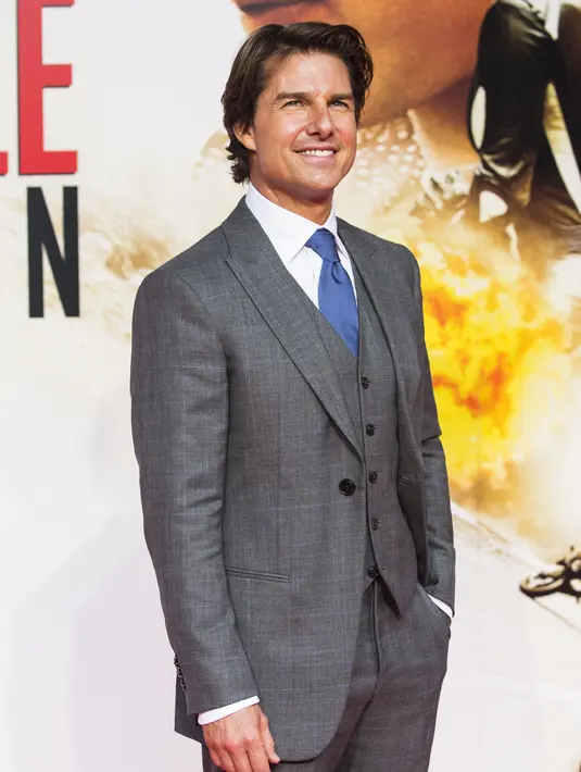 Dikabarkan pernikahan sengaja dilangsungkan pada 18 September 2015 sehingga Tom Cruise bisa datang lantaran ia sedang berada di Eropa saat itu. (Bintang/EPA)