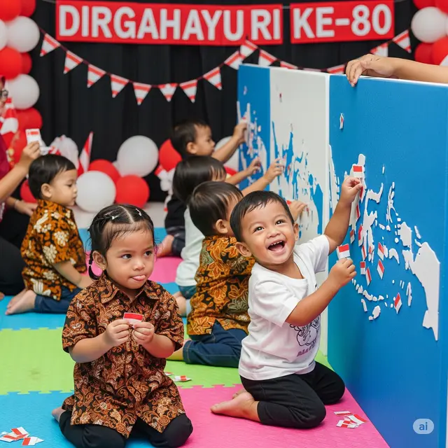Lomba 17 Agustus Anak Balita Terfavorit