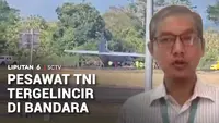 Pesawat Cassa TNI AL Tergelincir di Bandara Sultan Hasanuddin
